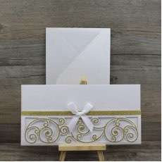 Glitter Invitation Card Customized Laser Cut Wedding Invitation Made in China